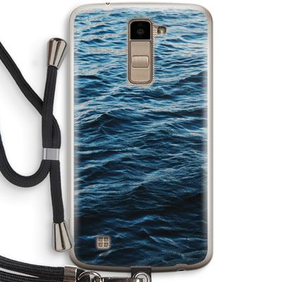 Oceaan: LG K10 (2016) Transparant Hoesje met koord