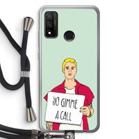 Gimme a call: Huawei P Smart (2020) Transparant Hoesje met koord