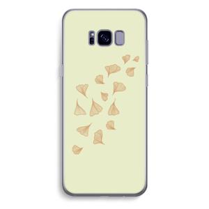 Falling Leaves: Samsung Galaxy S8 Plus Transparant Hoesje