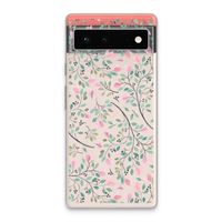 Sierlijke bloemen: Google Pixel 6 Transparant Hoesje