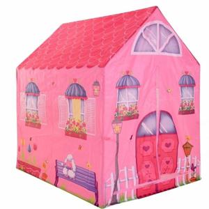 Speeltent/speelhuis roze - speelgoed huisje - 72 x 95 x 102 cm - kinderen