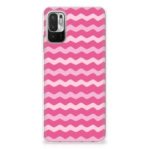 Xiaomi Redmi Note 10/10T 5G | Poco M3 Pro TPU bumper Waves Pink