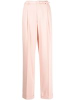 Ralph Lauren Collection pantalon de costume en laine - Rose - thumbnail