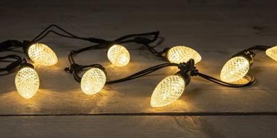 Connect De Luxe 20 Crystal Cone Led Warm White - Annas collection