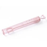 Bellenblaas voor Bruiloft/trouwerij party - 48x stuks - uitdeel flesjes - roze met hartje