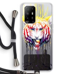 Fading: Oppo A95 5G Transparant Hoesje met koord