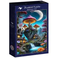 Mushroom Town Puzzel 1000 Stukjes