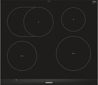 Siemens EH675LFC1E kookplaat Zwart, Roestvrijstaal Ingebouwd Inductiekookplaat zones 4 zone(s) - thumbnail