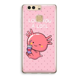 Love You A Lotl: Huawei P9 Transparant Hoesje