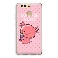Love You A Lotl: Huawei P9 Transparant Hoesje