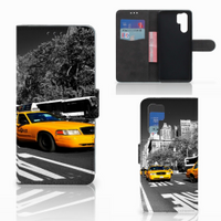 Huawei P30 Pro Flip Cover New York Taxi - thumbnail