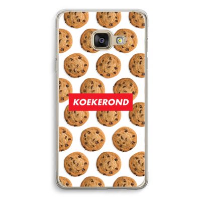 Koekerond: Samsung A3 (2017) Transparant Hoesje