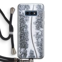 Snøfall: Samsung Galaxy S10e Transparant Hoesje met koord Snøfall: Samsung Galaxy S10e Transparant Hoesje met koord