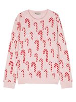 Stella McCartney Kids sweat en coton à imprimé graphique - Rose