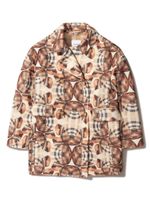 Burberry Kids manteau Thomas Bear à boutonnière croisée - Marron