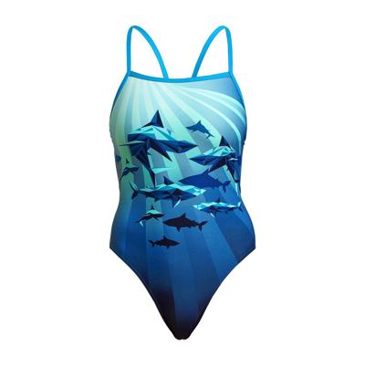 Funkita Shark Bay single strap badpak meisjes