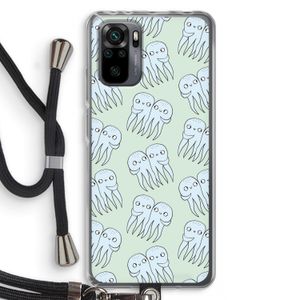 Octopussen: Xiaomi Redmi Note 10 Pro Transparant Hoesje met koord