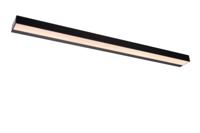 Lucide ALEXA - Wandlamp Badkamer - LED - 1x13W 2700K - IP44 - Zwart