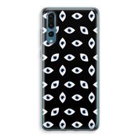 Eyes pattern: Huawei P20 Pro Transparant Hoesje - thumbnail