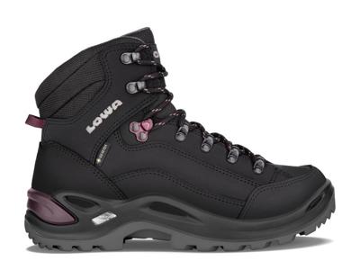 Lowa Renegade GTX Mid Hoge Wandelschoen Dames Black/Prune 3
