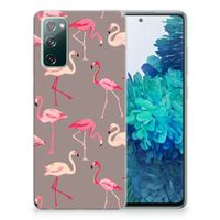 Samsung Galaxy S20 FE TPU Hoesje Flamingo - thumbnail