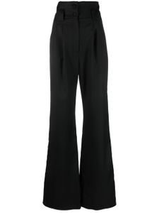 MANURI pantalon ample à taille-haute - Noir