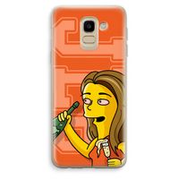 Jamie Lee Simpson: Samsung Galaxy J6 (2018) Transparant Hoesje