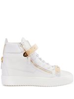 Giuseppe Zanotti baskets montantes Coby - Blanc