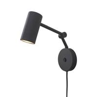 it's about RoMi Wandlamp Montreux - Zwart - 10.5x21.5x18cm