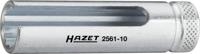 HAZET Turbolader dopsleutel 2561-10 · 1/4 inch (6,3 mm) vierkant hol · Buitentwaalfkant profiel · SW 10 mm