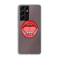 Yolo Denise: Samsung Galaxy S21 Ultra Transparant Hoesje