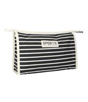 Traveller Toilettas stripe blauw sports classic 30x20cm