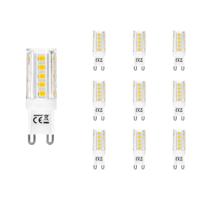 10x G9 LED lamp - 3,5 Watt 350lm - 3000K warm wit - Vervangt 32W - G9 Fitting - G9 Steeklamp - G9 LED Capsule