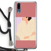 Cosy: Huawei P20 Transparant Hoesje met koord