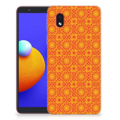 Samsung Galaxy A01 Core | TPU bumper | Batik Oranje
