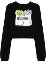 Moschino dragon bag-print sweatshirt - Noir - thumbnail