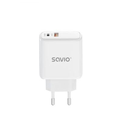 SAVIO LA-06 USB Type A & Type C Quick Charge Power Delivery 3.0 Binnen