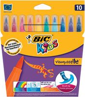 Bic Kids penseelstift Visaquarelle, etui van 10 stuks - thumbnail