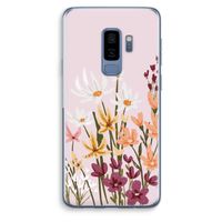 Painted wildflowers: Samsung Galaxy S9 Plus Transparant Hoesje