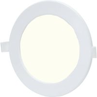LED Downlight - Smart LED - Wifi LED - Slimme LED - Aigi Zumba - 12W - Natuurlijk Wit 4000K - Inbouw Rond - Mat Wit - Aluminium - Ø170mm