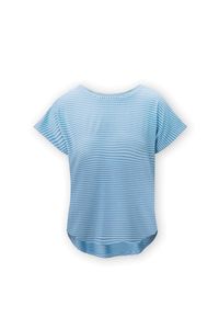 Pip Studio Top Korte Mouw Little Sumo Stripe Licht Blauw XXL