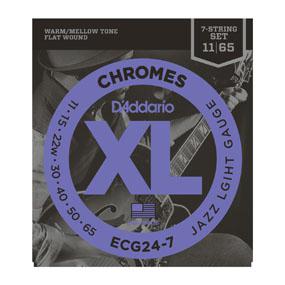 D'Addario ECG24-7 snaar voor muziekinstrumenten Electrisch 7 stuk(s) Gitaar