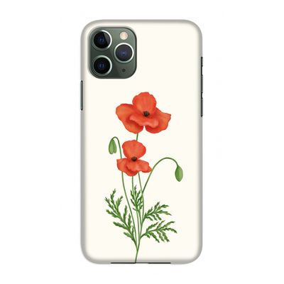 Red poppy: Volledig geprint iPhone 11 Pro Hoesje