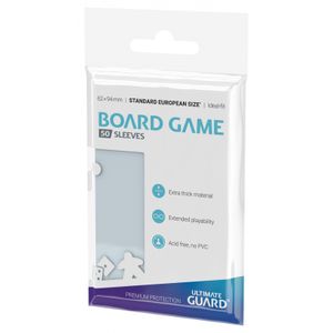 Ultimate Guard Premium Soft Sleeves for Board Game Cards Standard European (50)