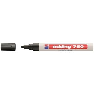 Edding 750 lakmarker 2-4mm rond zwart