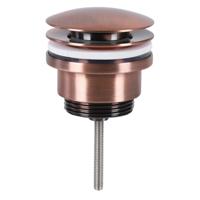 Differnz afvoerplug pop up | design | rood koper | 63mm