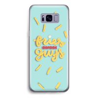 Always fries: Samsung Galaxy S8 Transparant Hoesje