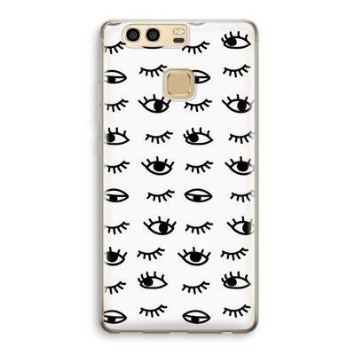Eye pattern #2: Huawei P9 Transparant Hoesje