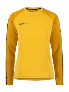 Craft 1912735 Squad 2.0 Crewneck W - Sweden Yellow/Golden - XS