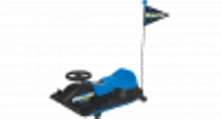 Razor Crazy Cart Shift - Black/Blue (25173840)